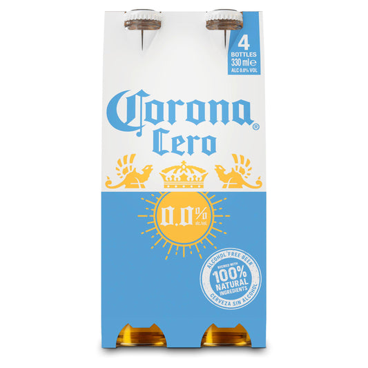 Corona Cero Alcohol Free 4x330ml GOODS Sainsburys   