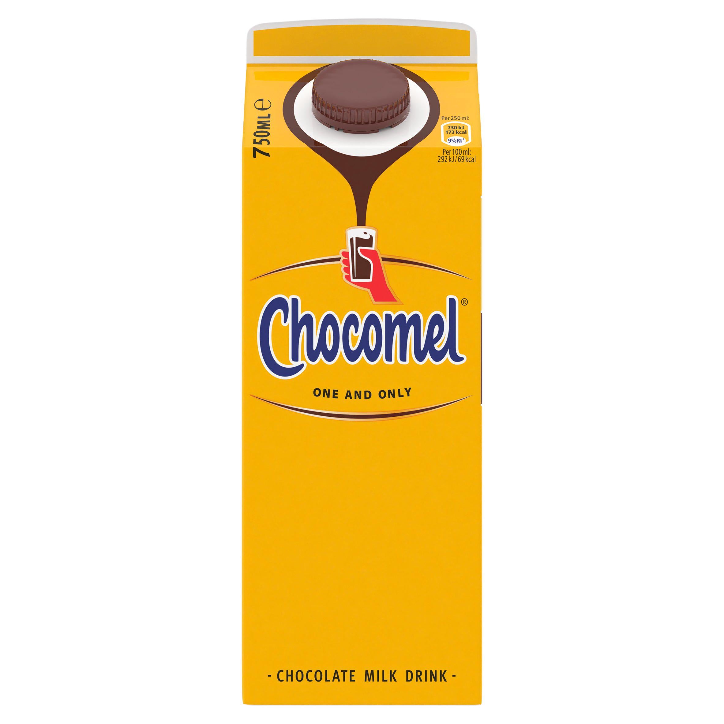 Chocomel chocolate milk drink 750ml, UK version