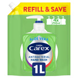 Carex Aloe Vera hand wash refill 1L, UK version