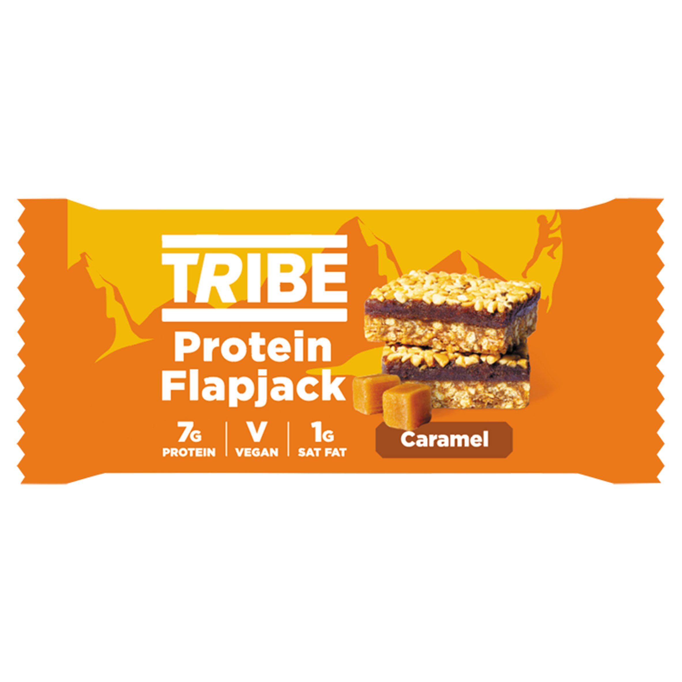 Tribe Protein Flapjack Caramel 50g GOODS Sainsburys   