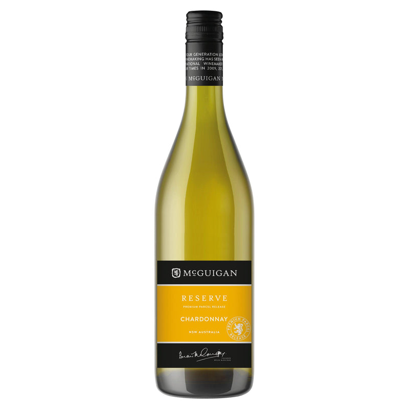 McGuigan Reserve Chardonnay white wine 75cl (British brand)