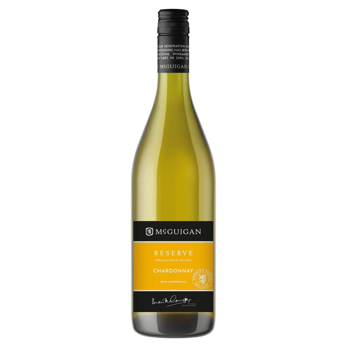 McGuigan Reserve Chardonnay white wine 75cl (British brand)