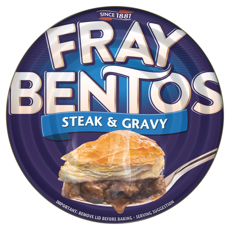 Fray Bentos steak and gravy pie 425g, UK version