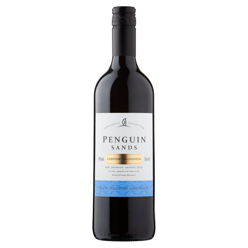Penguin Sands Cabernet Sauvignon red wine 75cl - British product