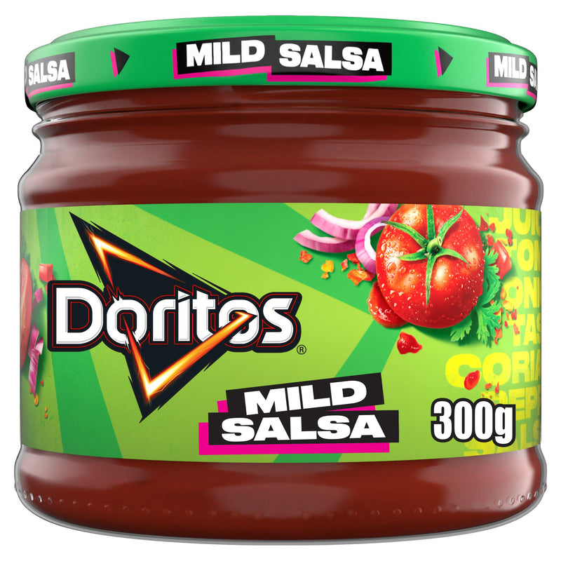 Doritos Mild Salsa Sharing Dip 300g, imported from the UK