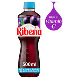 Ribena blackcurrant juice drink no added sugar 500ml - British product