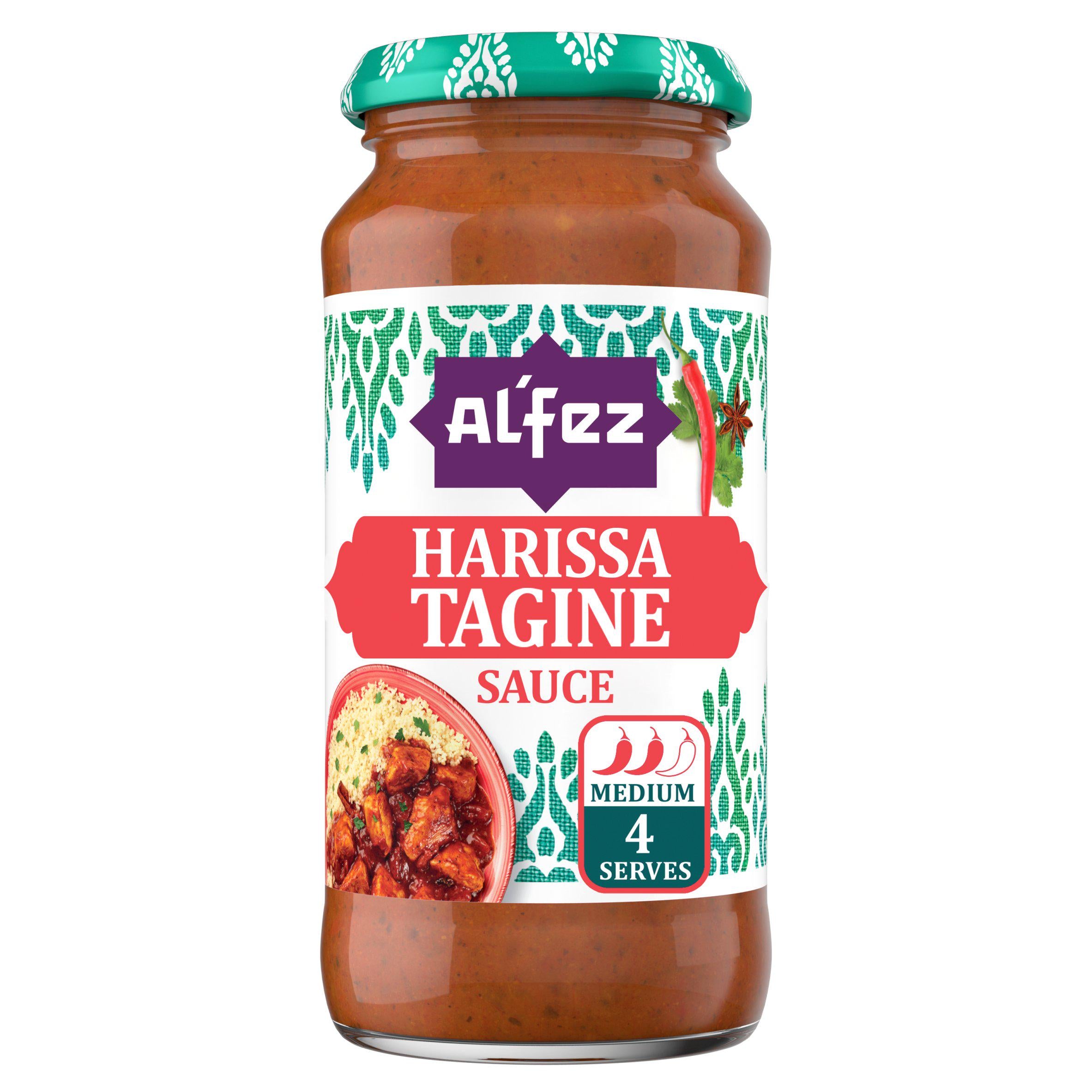 Al'Fez harissa tagine sauce 450g - British product