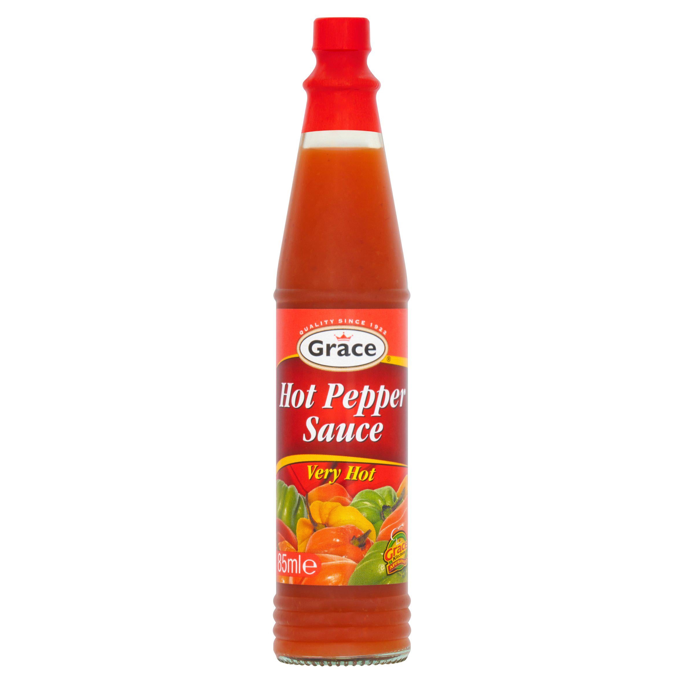Grace hot pepper sauce 85ml - British product