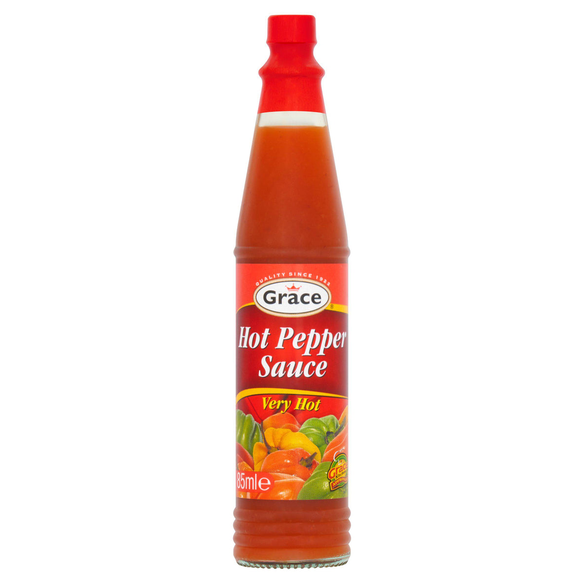 Grace hot pepper sauce 85ml - British product
