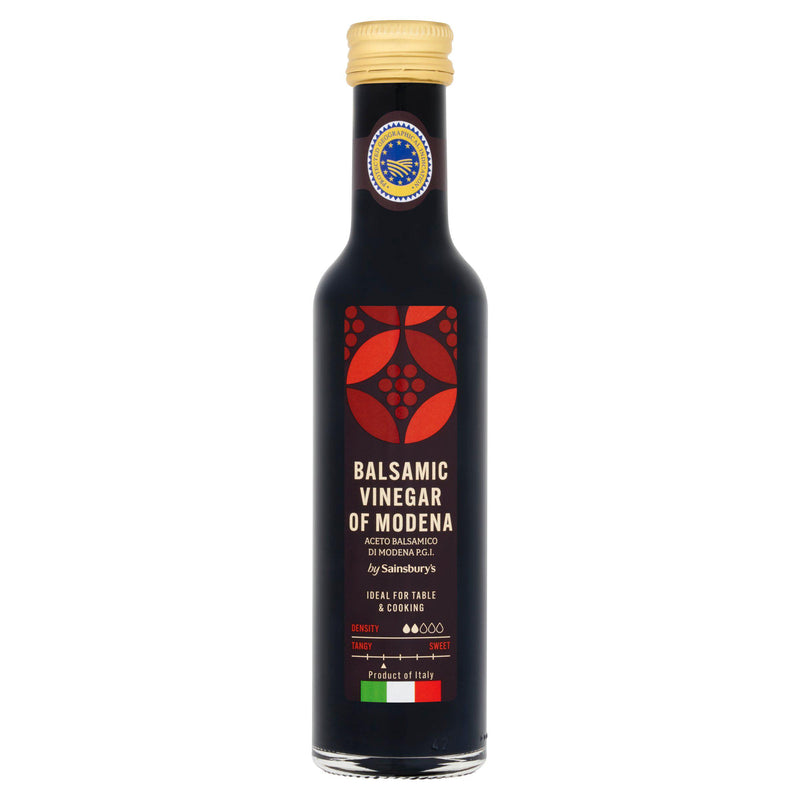 Sainsbury's Balsamic Vinegar of Modena 2 Leaf 250ml, imported from the UK