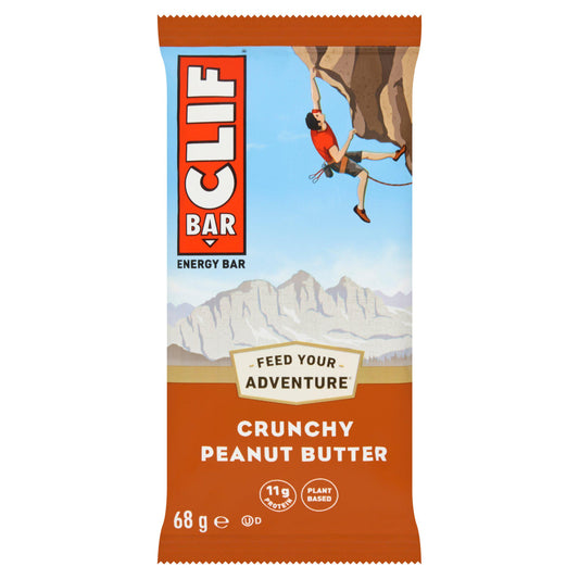 Clif Bar Crunchy Peanut Butter Energy Bar 68g GOODS Sainsburys   