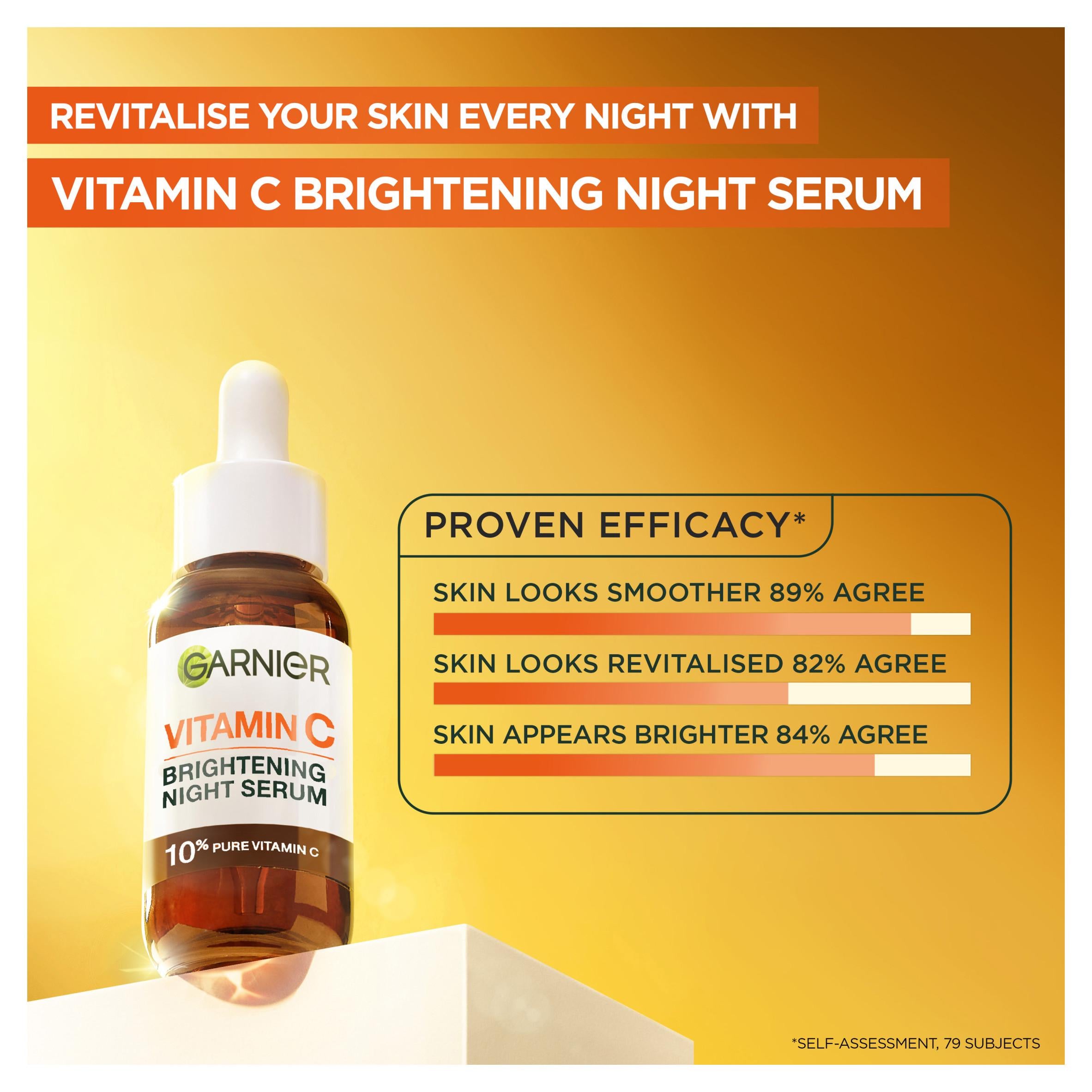 Garnier Anti Dark Spot Night Serum Vitamin C 30ml - British product