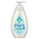 Johnson's Baby Comfort Touch Wash & Shampoo 500ml, imported from the UK