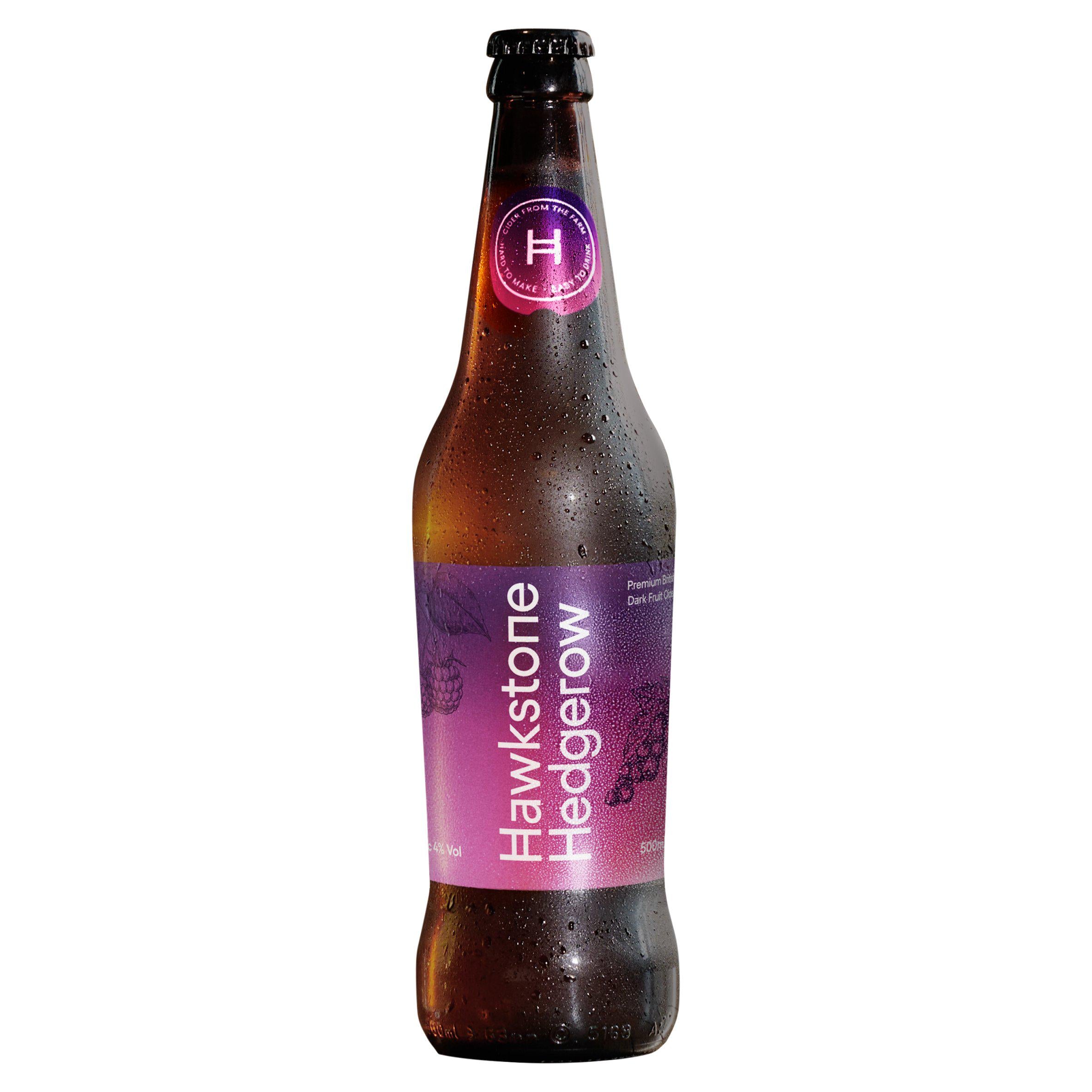 Hawkstone Hedgerow cider 500ml - British product