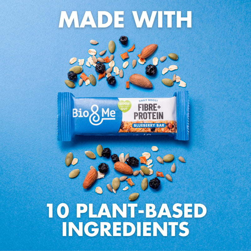 Bio&Me blueberry flapjack bars multipack 3x40g (British brand)