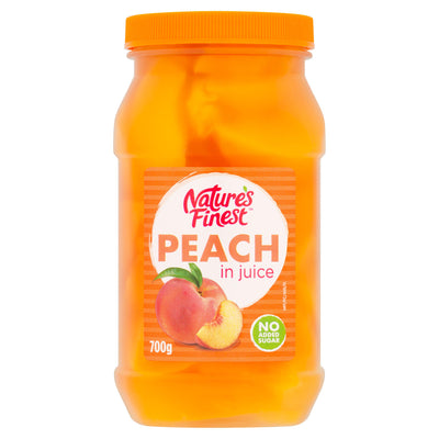Sainsburys Nature's Finest Peach in Juice 700g- Buy online at McGrocer