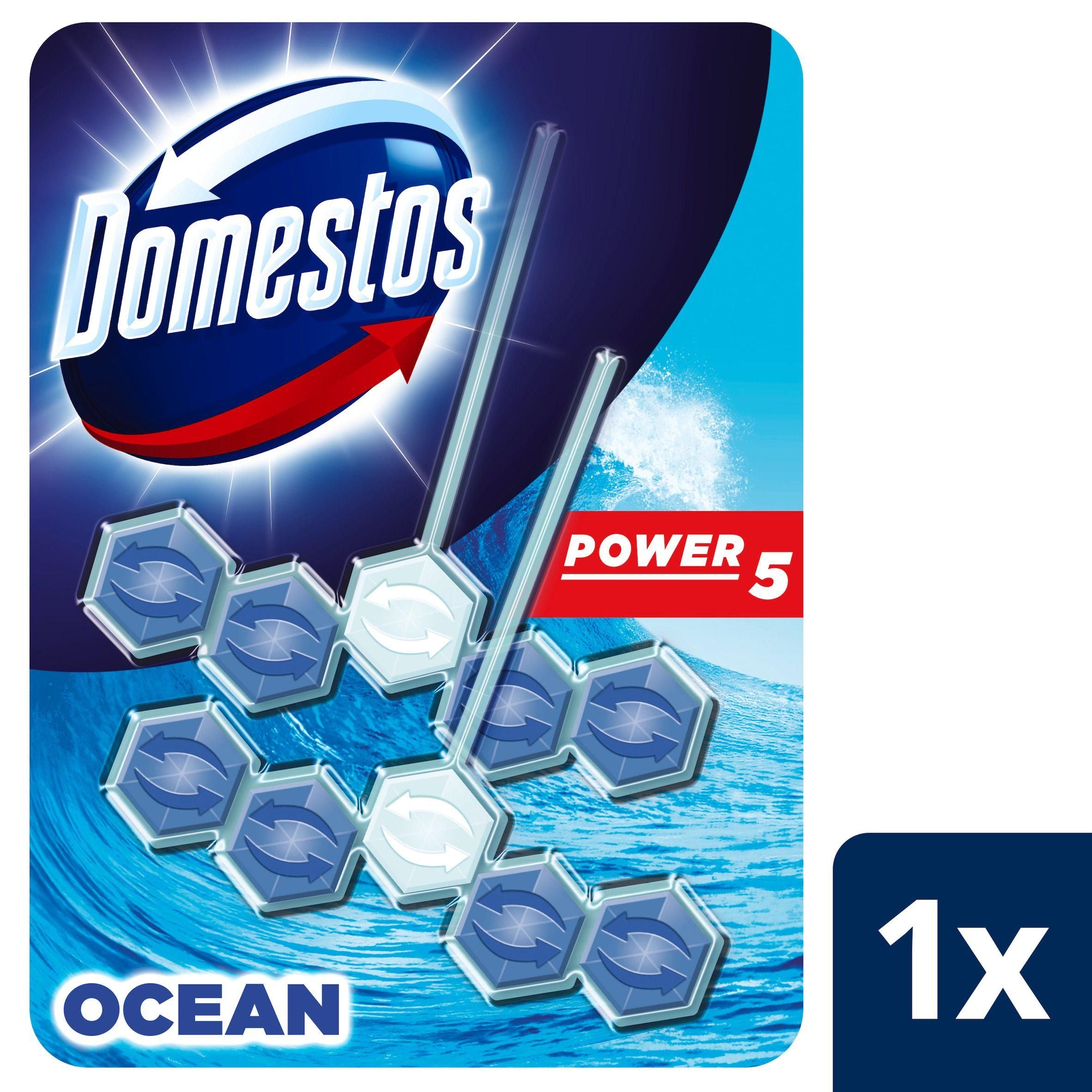 Domestos Ocean Toilet Rim Block x2 GOODS Sainsburys   