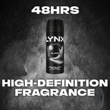 Lynx Black deodorant body spray 150ml (British brand)