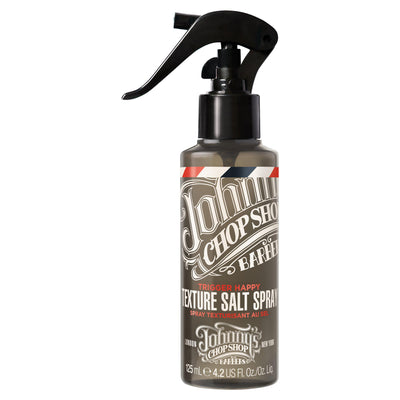 Sainsburys Johnny's Chop Shop Barbers Trigger Happy Texture Salt Spray 125ml- Buy online at McGrocer