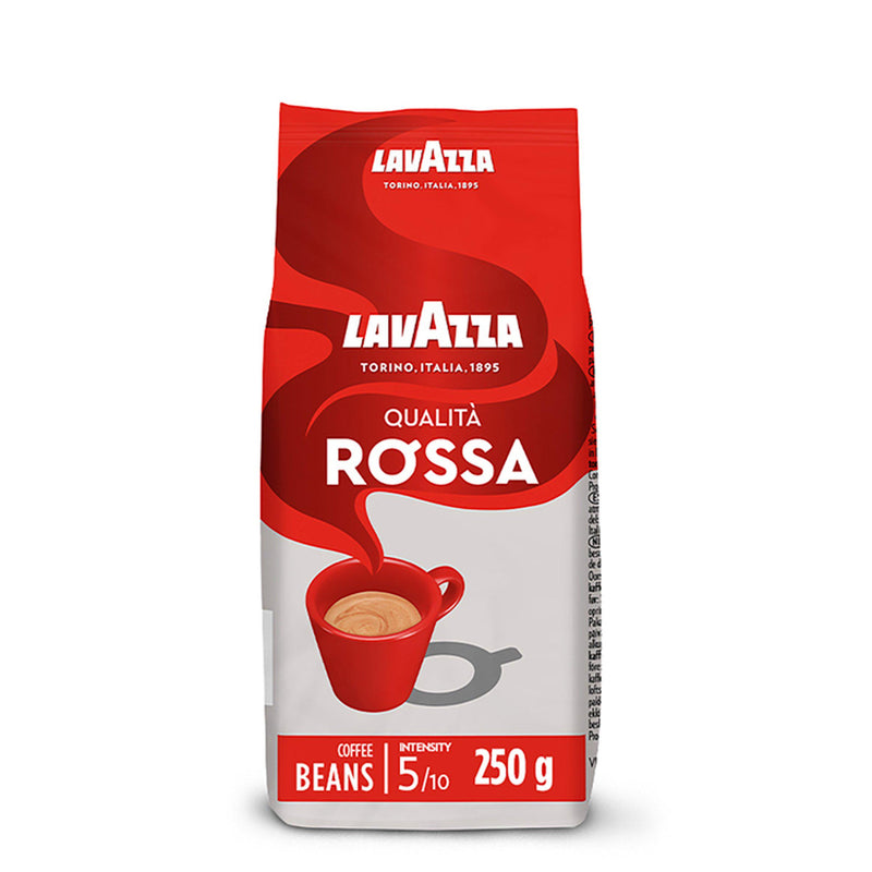 Lavazza Qualita Rossa coffee beans 250g, UK version