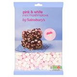 Sainsbury's pink and white mini marshmallows 150g, UK version