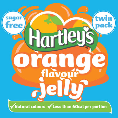 Sainsburys Hartleys Sugar Free Orange Jelly Twin Pack 23g- Buy online at McGrocer