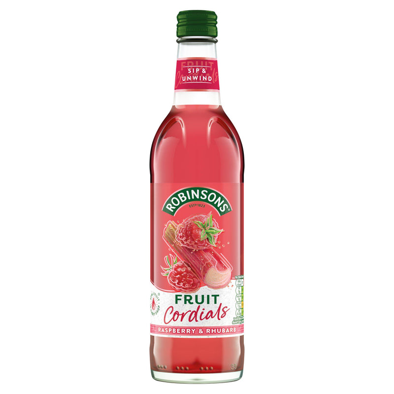 Robinsons fruit cordial raspberry rhubarb orange blossom 500ml - British product