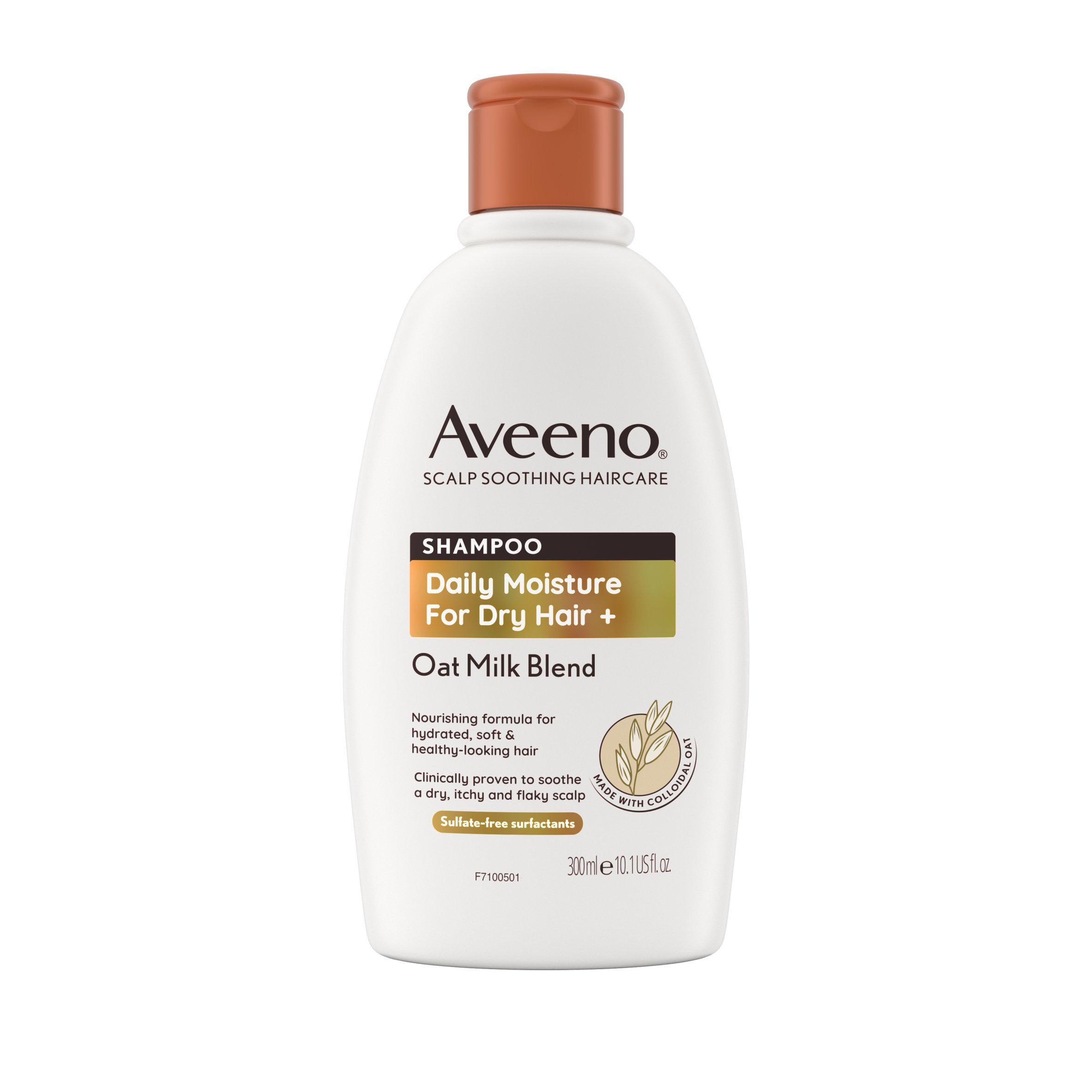 Aveeno hydrating oat milk shampoo 300ml, imported from the UK