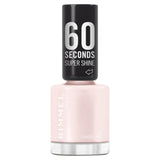 Rimmel 60 Seconds Super Shine nail polish in Cameo Rose 8ml - British product