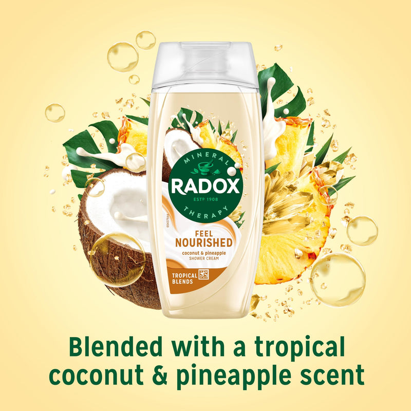 Radox Feel Nourished Shower Cream 225ml - British product