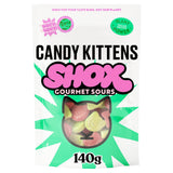 Candy Kittens Shox Gourmet Sours 140g, imported from the UK