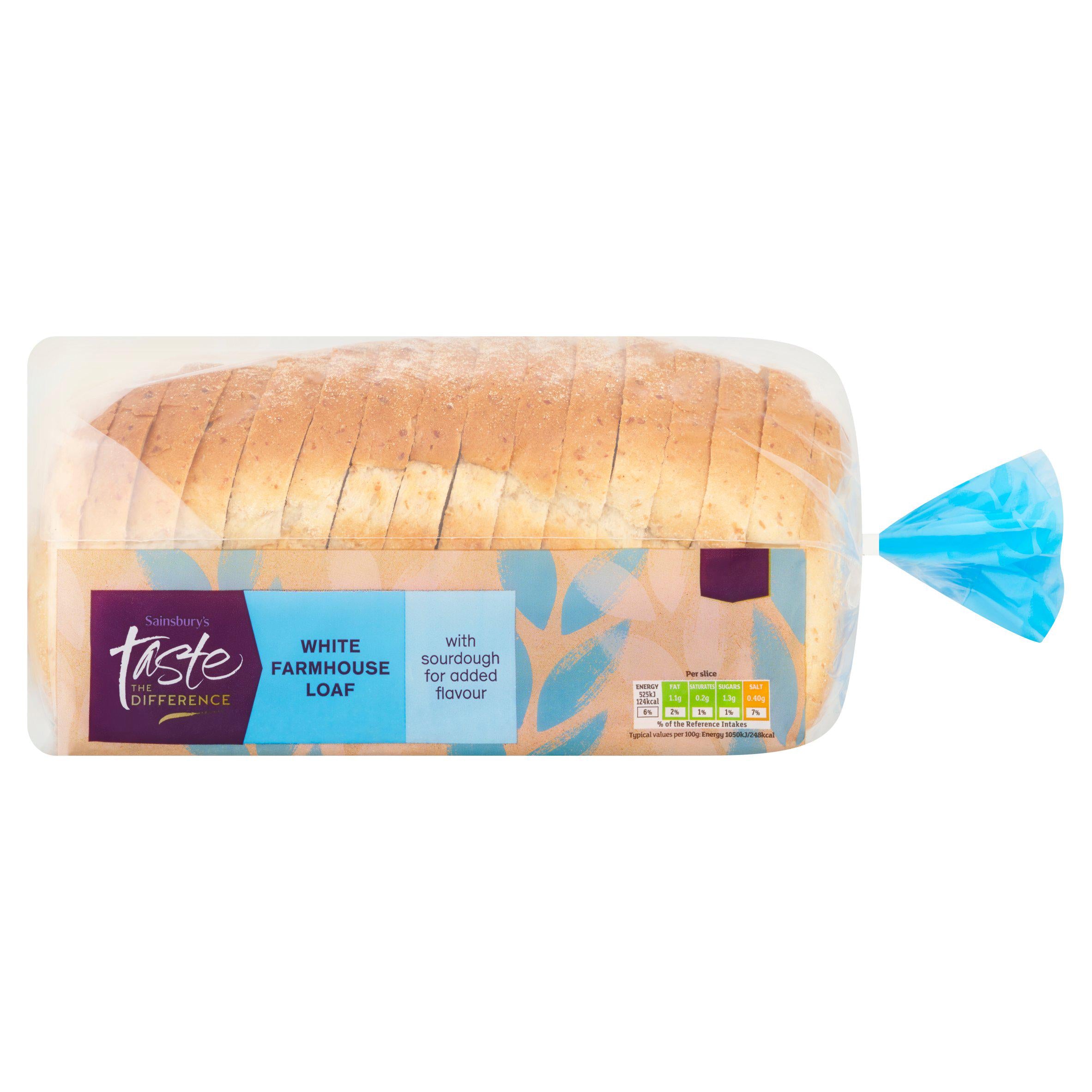 Sainsbury Sour Loaf white bread 800g (British brand)