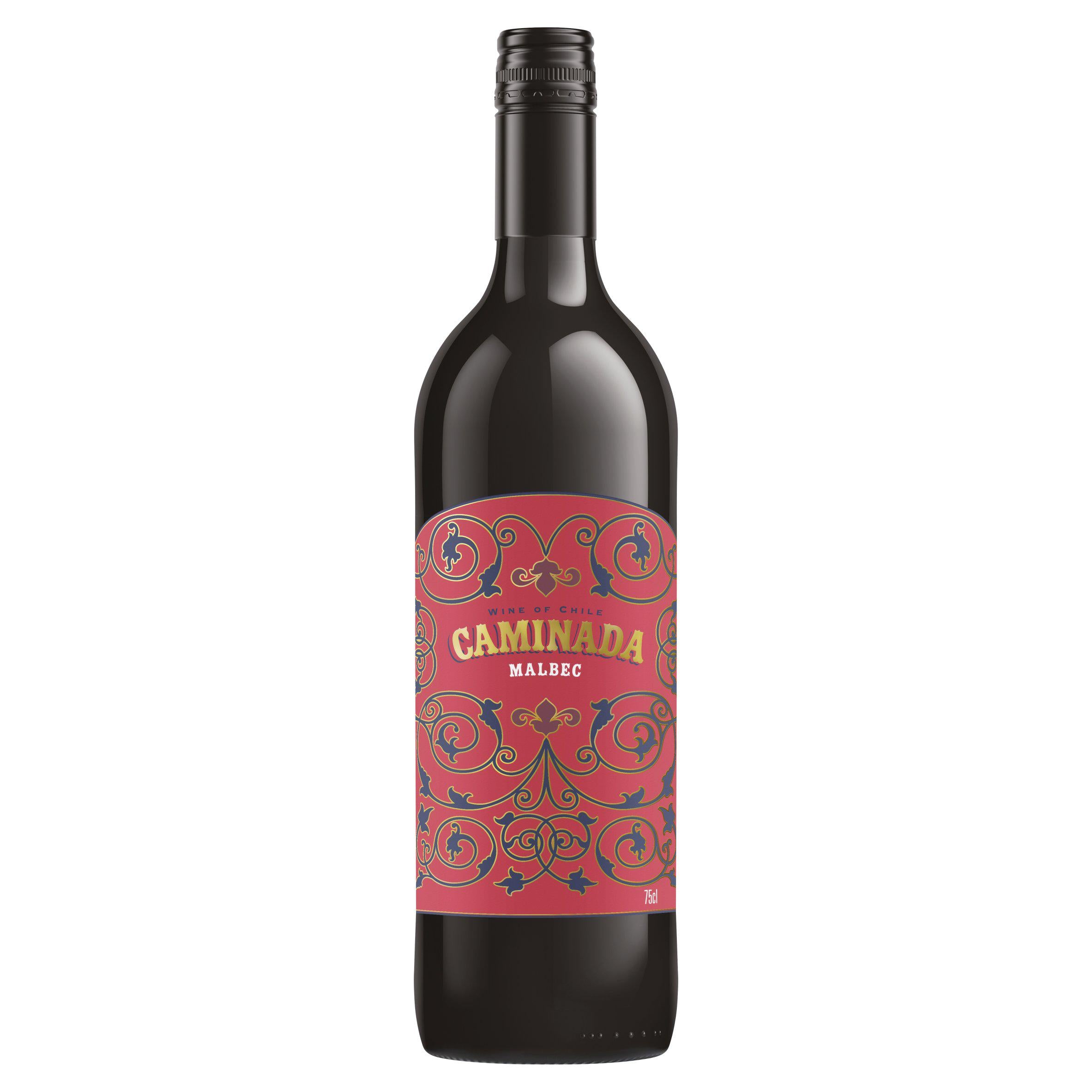Caminada Malbec red wine 75cl, imported from the UK