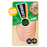 Squeaky Bean Applewood Smoked Ham Style Slices 80g (British brand)