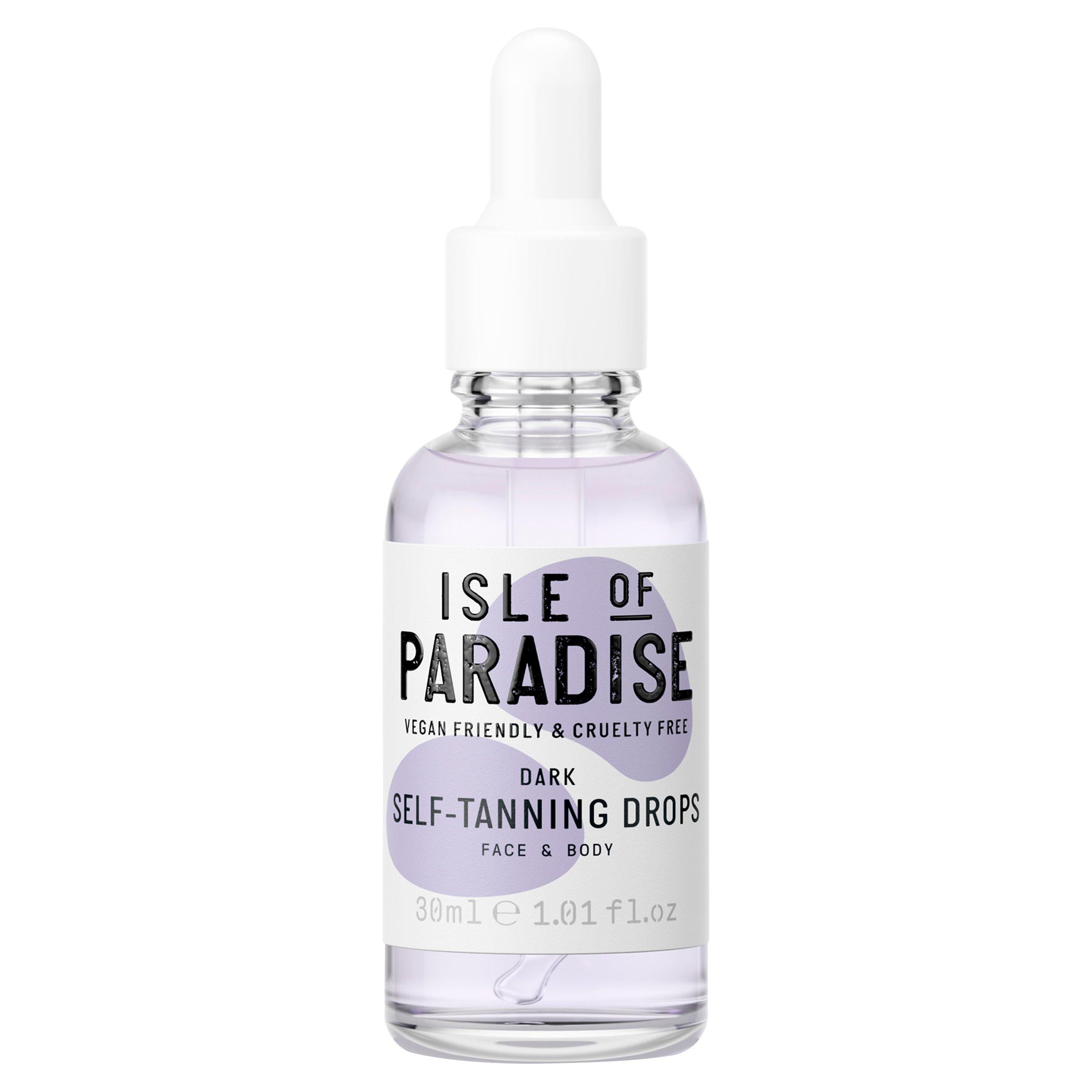 Isle of Paradise dark self tanning drops 30ml (British brand)