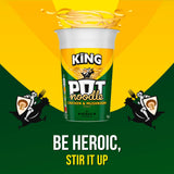 Pot Noodle Chicken & Mushroom instant noodles 114g, imported from the UK