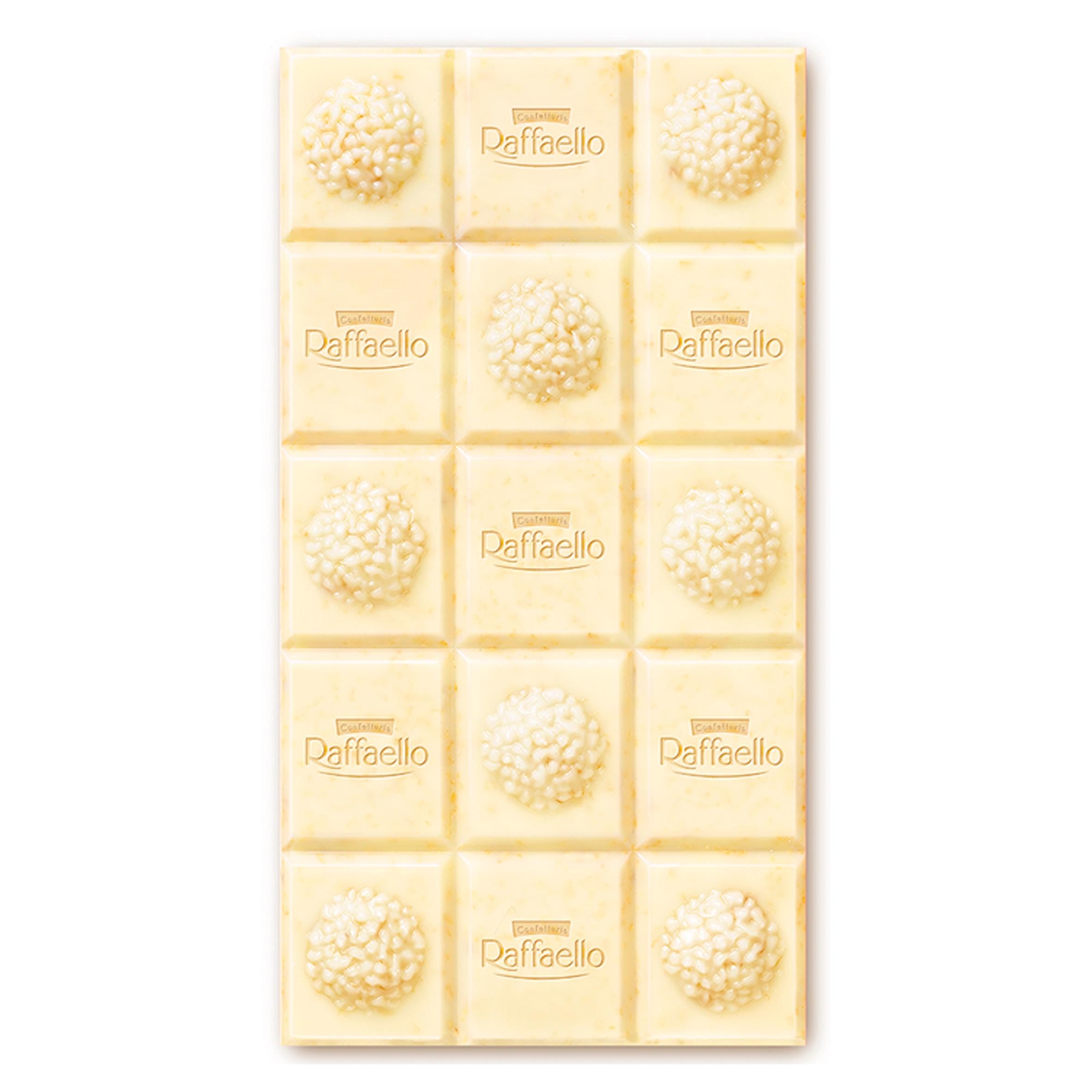 Ferrero Raffaello white chocolate bar 90g (British brand)