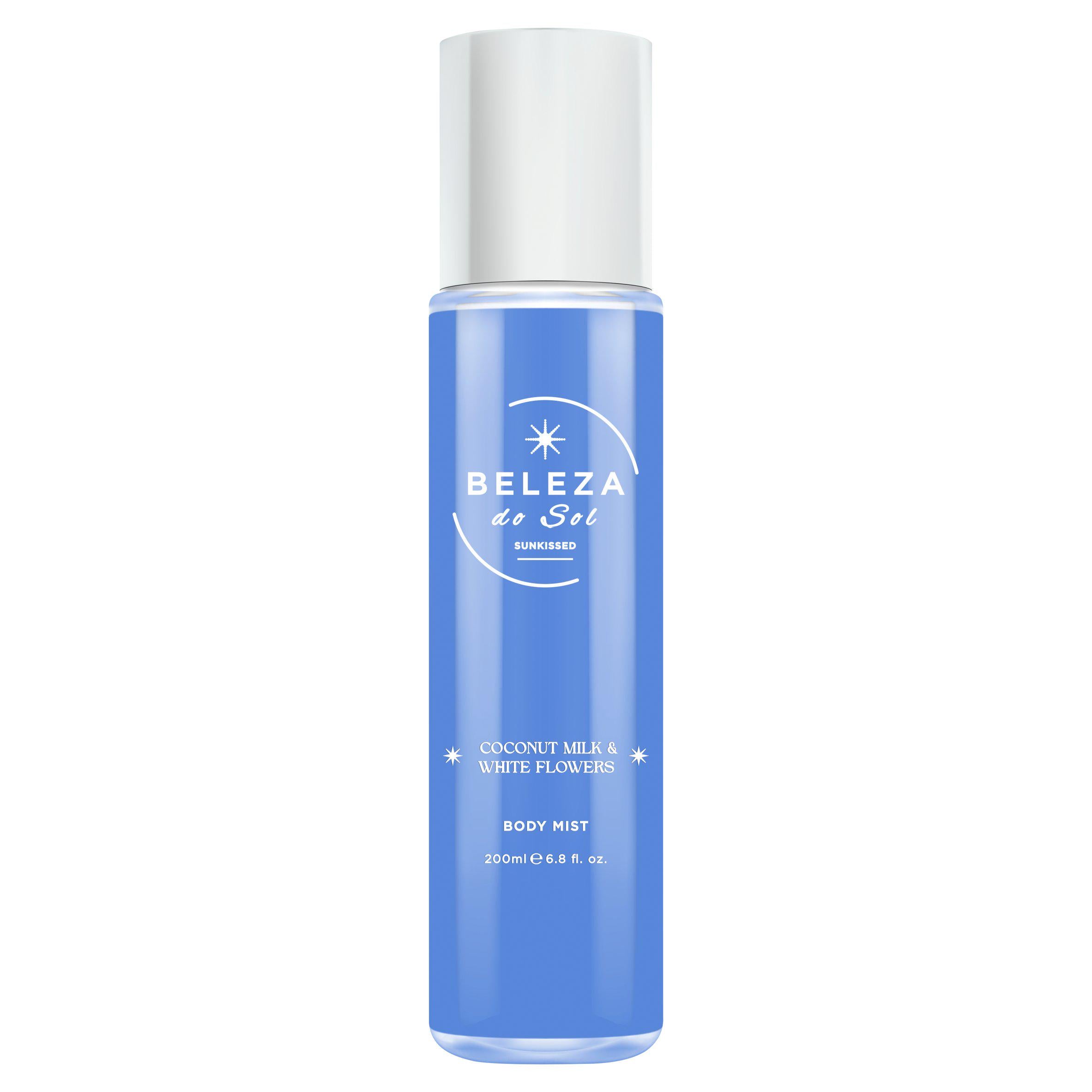 Beleza do Sol coconut white flowers body mist 200ml (British brand)