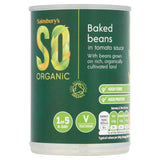 Sainsbury's Baked Beans, SO Organic 400g GOODS Sainsburys   