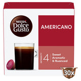 Nescafé Dolce Gusto Americano coffee pods 30, UK version