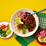 Heinz Chilli Black Beans Mexican Style 250g, UK version