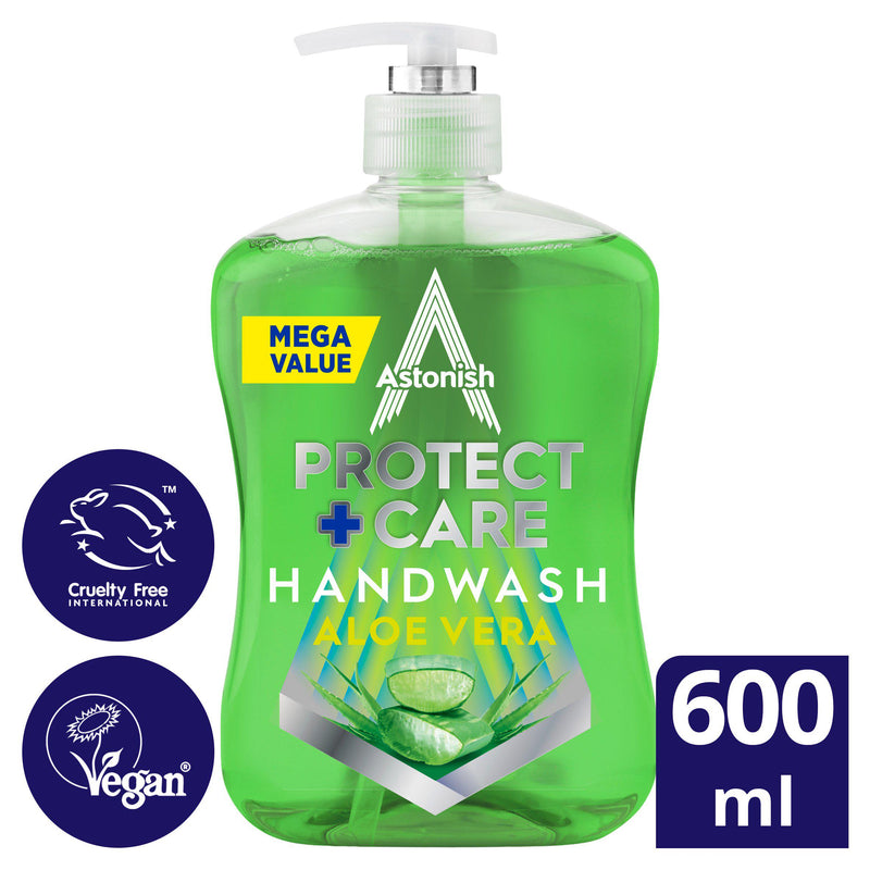 Astonish Aloe Vera anti bacterial handwash 600ml (British brand)