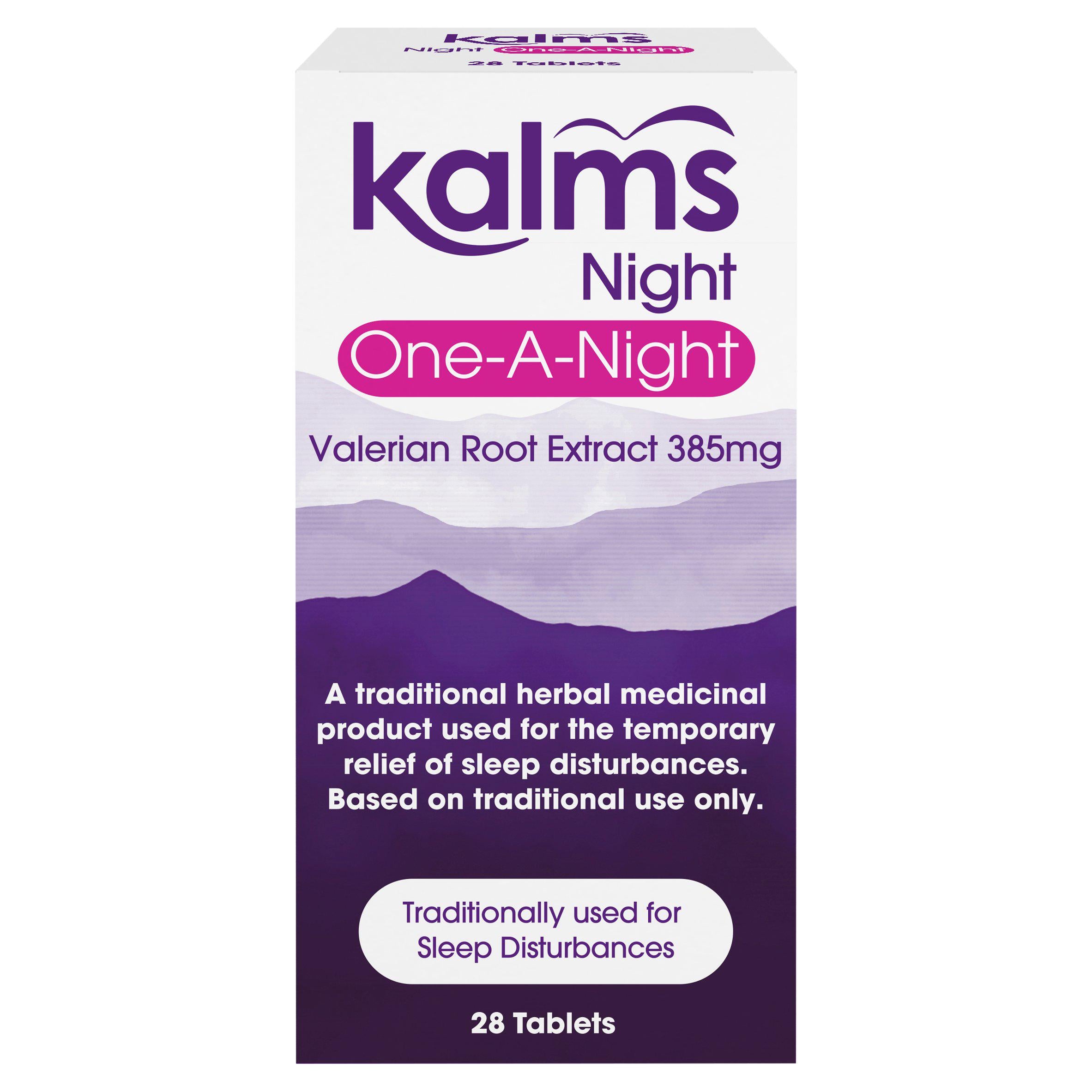 Kalms Night valerian root extract tablets 385mg - British product