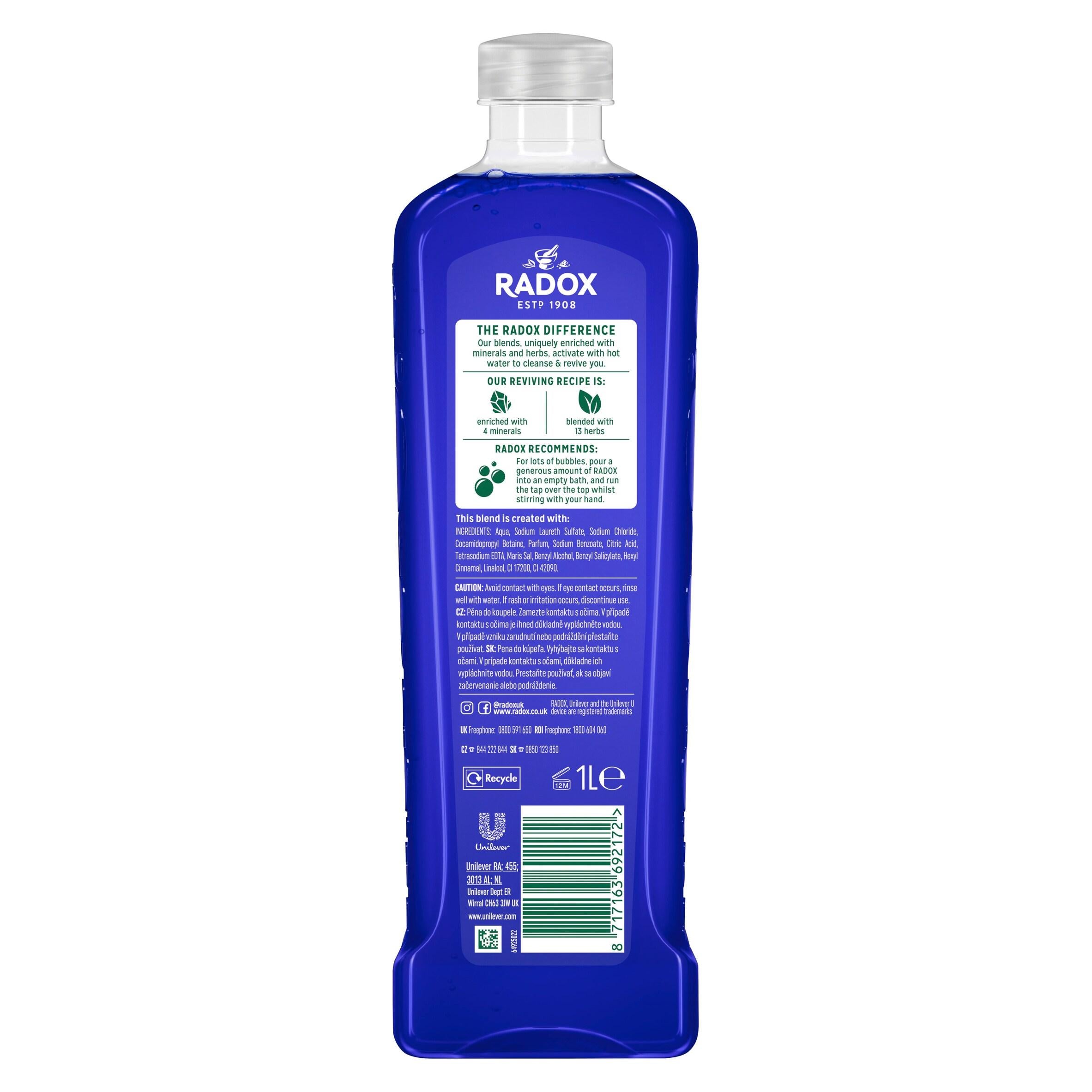 Radox sleep aromatherapy bath soak 1L (British brand)