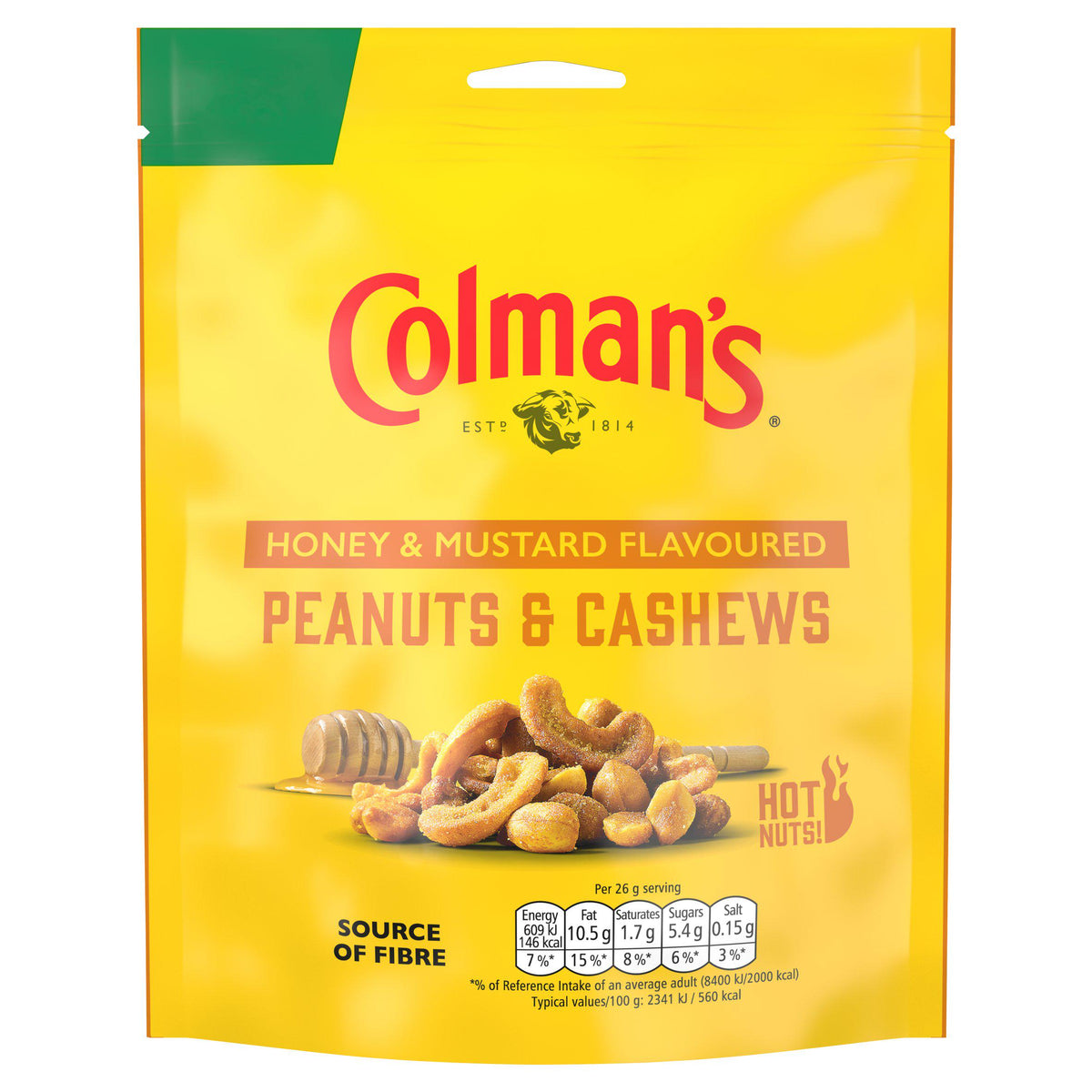 Colman's honey mustard nuts 130g, UK version