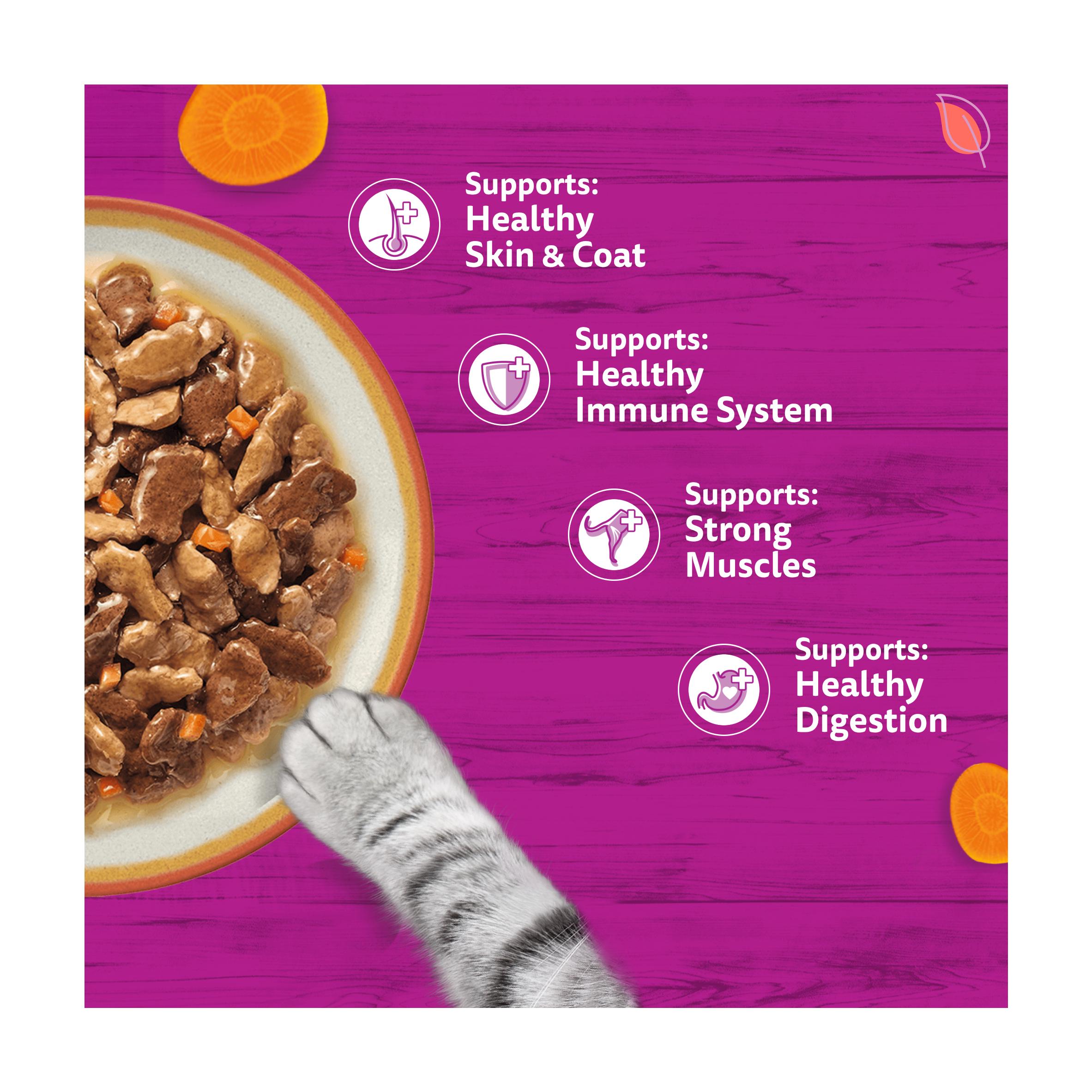 Whiskas wet cat food pouches Country Collection Mix 12 x 85g, UK version