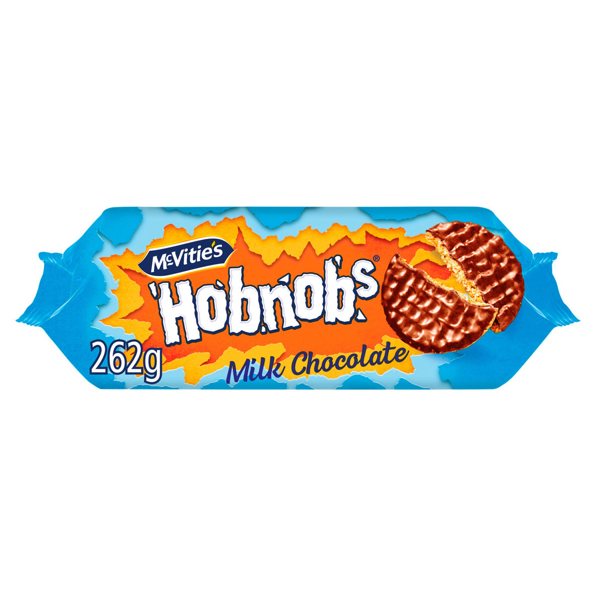 McVitie's Hobnobs milk chocolate biscuits 262g - British product