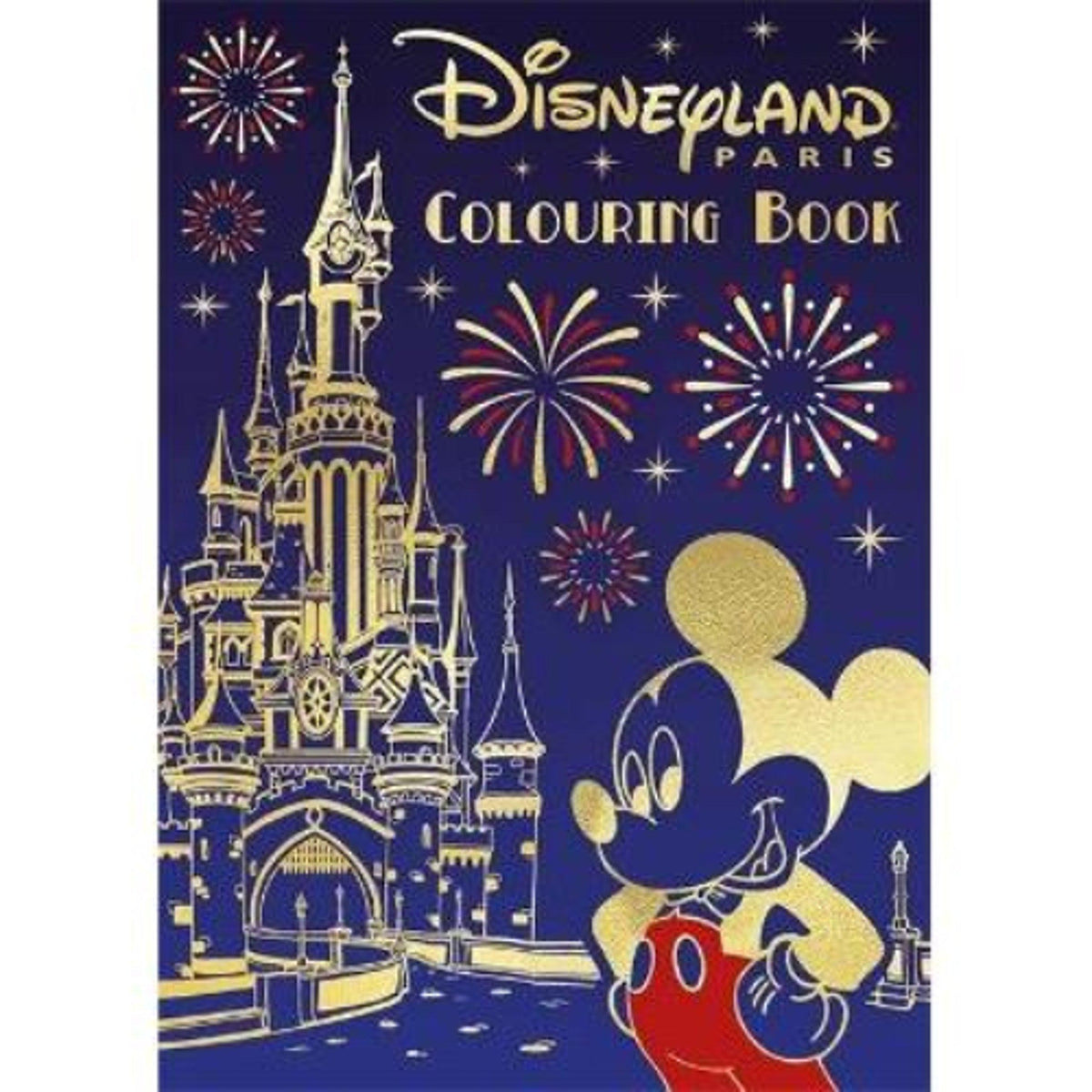 Igloo Books Disneyland Paris colouring book 90 pages, UK version
