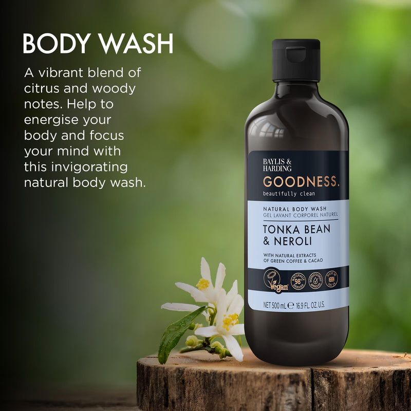 Baylis & Harding Goodness body wash 500ml - British product
