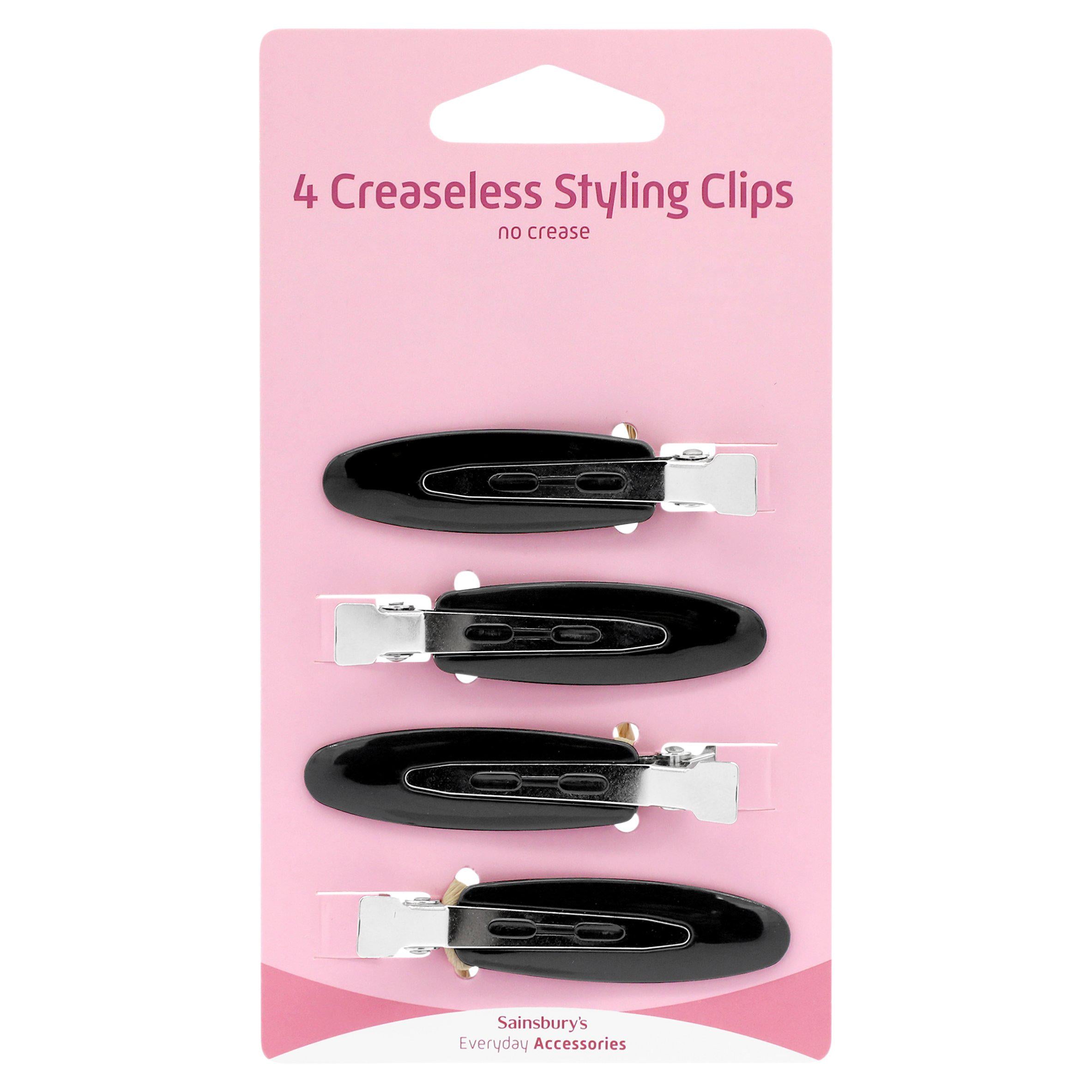 Sainsbury's Creaseless Styling Clips x4, imported from the UK